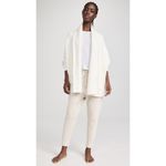 Barefoot Dreams CozyChic Blanket Wrap in Pearl One Size New Womens Cardigan Photo 8