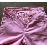 J Brand Skinny Leg Slipper Denim Jeans Women's Size 25 Pink Low Rise Medium Wash Photo 6