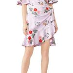 Keepsake Pretty One Floral Mini Dress in Lilac Purple Photo 1