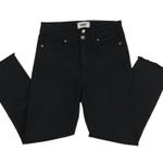 Paige Transcend Hoxton Ankle Jeans Women 25 Black Raw Hem City Lifestyle Travel Photo 5