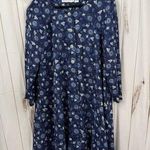 Chaus Women’s 20W Floral Cottagecore Y2K 90s 2000s Vintage Shoulder Pads Dress Photo 0