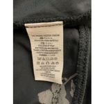 Free People  NEW Women Size 0 Black Be My Baby Velvet Mini Dress Mock Neck Floral Photo 6