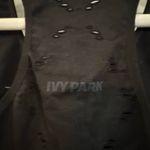 Ivy Park  black lasercut racerback athletic tank size s/m Photo 5