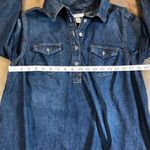 Liz Lange  Maternity Denim Blue Front Pockets Size Medium Photo 8