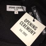 Opening Ceremony NEW Open Ceremony Women’s Gesture Burnout Handkerchief Dress size 4 Black Photo 5