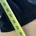 Chico's Black Velvet Pants Elastic Waist Wide Leg Traveler Pull On Sz 1 (8M) USA Photo 9