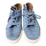 Lucky Brand  Women's Logan Woven Sneakers Shoes Dusty Blue Knit Size 7.5 M Photo 1