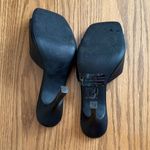 Forever 21  Black Women's 4 inch high heel Mules Photo 3