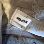 Aerie  Gray Lace Trim Adjustable Strap Pullover Bralette‎ Sz M NEW Photo 2