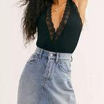 Free People We the Free Going Rouge denim skirt size 26/2 Photo 0