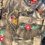 Vintage‎ 80s mini dress tunic Aztec southwestern whimsey witch sleeveless Rare Red Size M Photo 5