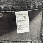 American Eagle  Grey Mom Jeans High Rise Ripped Distressed Minimal Grunge Indie 2 Photo 9