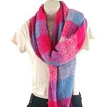 Francesca's Super Soft Multicolor Oversized Woven Scarf Wrap – One Size EUC Photo 4