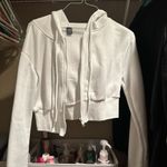 shein white cropped jacket with rhinestones Photo 0