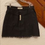 Madewell NWT  Rigid Denim A-Line Mini Skirt size 0 Photo 9