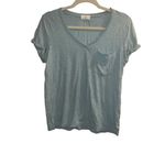 Anthropologie ✨The Lars Classic V-Neck Sz Small Mint Tee by T.La✨ Photo 4