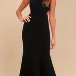 Lulus Black Cut Out Maxi Dress Photo 0