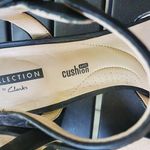 Clarks Black Strappy Block Heel Sandals Size 8.5 New Super Comfortable New Photo 1