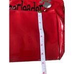 Cheerleader Red patent shiny tote bag Red Photo 9