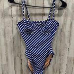 J.Crew NWOT Women's  Nautical Balconette Underwire One-Piece Swimsuit size 6 Photo 1