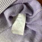 Vince Cashmere Wool Blend Dip-Dye Lavender & Gray Crewneck Sweater - Sz XS Photo 10