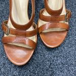 Cole Haan carma air hi heels sandal strappy Woodbury brown tan 7.5 Photo 5