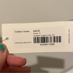 Outdoor Voices NWT  Sweatee Longline Tank Tank Photo 3