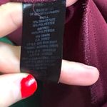 Theory  Admiral Dolman Shift Dress Maroon Red Above the Knee‎ A-Line Dress Size 6 Photo 9