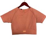 Bo+Tee  Women's Coral Pink Crop-top Sz S Photo 2
