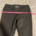 Nobull  mid rise green olive heathered tight legging crop workout- Size Medium Photo 2