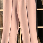 NEW Because of Alice BOA Wide Leg Suit Trousers Dusty Rose M Pink Size M Photo 0