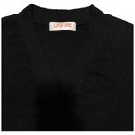 NWOT LESJOUR BLACK BUTTONED CARDIGAN BIZ Photo 14