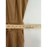 Banana Republic NEW  Camp Romper Women 10 Tan Khaki Linen Blend Button Front Photo 8