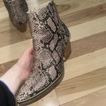 Matisse x Lulus snake print boots Black Size 9 Photo 4