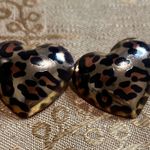 None Large Bubble Cheetah Studs Photo 0