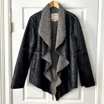 Dylan  by True Grit Sherpa Lined Floral Jacket Sz L Photo 0