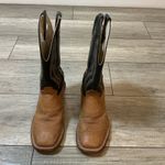 Old West  Women's Black & Tan Leather Western Cowboy Boots‎ Photo 4