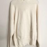 Alo Yoga  Scholar Hooded Sweater Ivory M Photo 5
