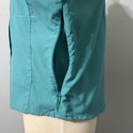 REÍ Women Turquoise Hiking Long Sleeves Collared Button Photo 6