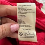 Anthropologie Maeve Red Bow Embroidered Midi Pencil Skirt Size M Photo 8