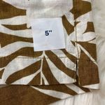 Old Navy  linen blend Everyday shorts leaf 8 NWT Photo 6