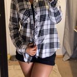 Rue 21 Black And White Flannel Photo 1