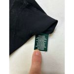 Ralph Lauren Lauren  Tulle-Panel Sleeveless Jersey Gown In Black. Size 12 Photo 4