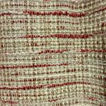 Tahari  sleeveless dress - sheath, boucle tweed - pink red cream white - gently used - great condition. See pics for measurements. Smoke free home. Photo 1