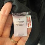 Juicy Couture Black Velour Long Sleeve Jeweled Crewneck Shirt Y2K Women's Large Photo 8