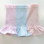 Petersyn New  Smocked Ruffle Tube Top Marianna Tutti Photo 8