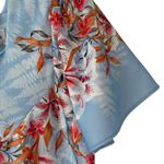 Liberty House of Hawaii Honolulu Naturally Your Vintage Blue Kaftan Dress Small Photo 3