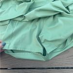 Madewell size medium athletic built in shorts dress flex 2.0 sage green Photo 12