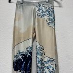 Blackmilk  Great Wave of Kanagawa  by Hokusai‎ Leggings XS XSmall Photo 1