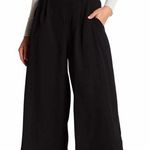 Elodie Front Pleat Cropped Wide Leg Pants Photo 4